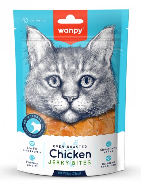 Wanpy Kalsiyumlu Gerçek Tavuk Sargı Köpek Ödülü 100 gr Wanpy Kalsiyumlu Gerçek Tavuk Sargı Köpek Ödülü 100 gr