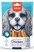 Wanpy Kalsiyumlu Gerçek Tavuk Sargı Köpek Ödülü 100 gr
