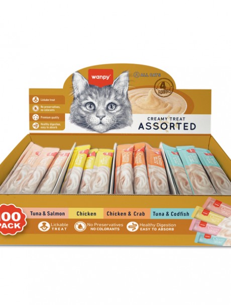 Wanpy Kalsiyumlu Gerçek Tavuk Sargı Köpek Ödülü 100 gr Wanpy Kalsiyumlu Gerçek Tavuk Sargı Köpek Ödülü 100 gr