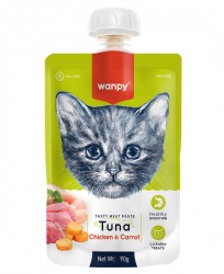 Wanpy Kalsiyumlu Gerçek Tavuk Sargı Köpek Ödülü 100 gr